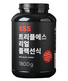 [Nasil_Family] SSS Real Black Bean Mixed Grain Powder 1800g / 63.49oz _ Contains 90% of Korean green kernel black bean, Green soybean, Black rice, Biotin, Beer yeast _ Made In Korea